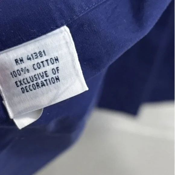 Polo Ralph Lauren Mens XL Blue Oxford Shirt Long Sleeve Button Down Classic Fit - Picture 7 of 9